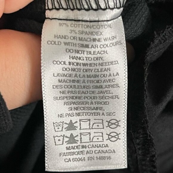 Smash + Tess City wide leg pant in midnight black high rise corduroy NWT size XS - Picture 10 of 11